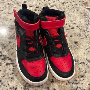 Nike high top Velcro no tie